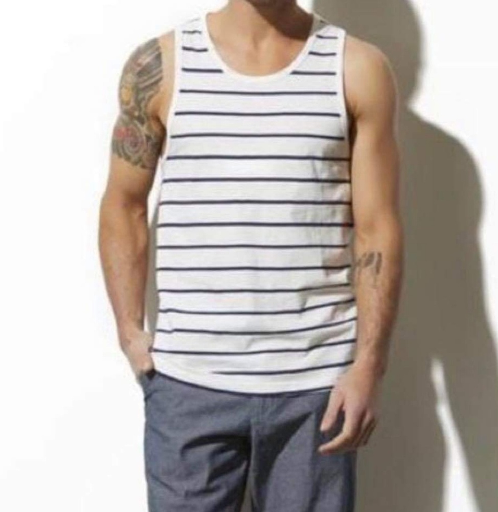 Adam Levine Striped Tank Top